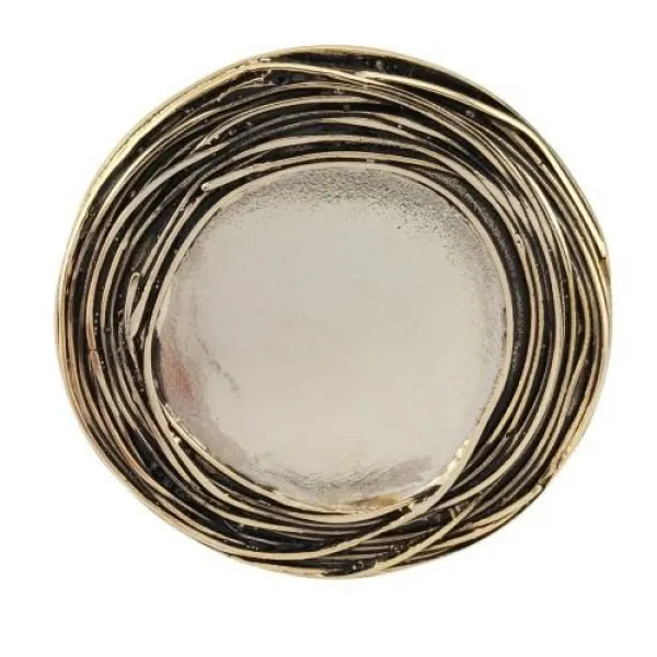 Design Belt Buckle Tangle gold from Umjubelt